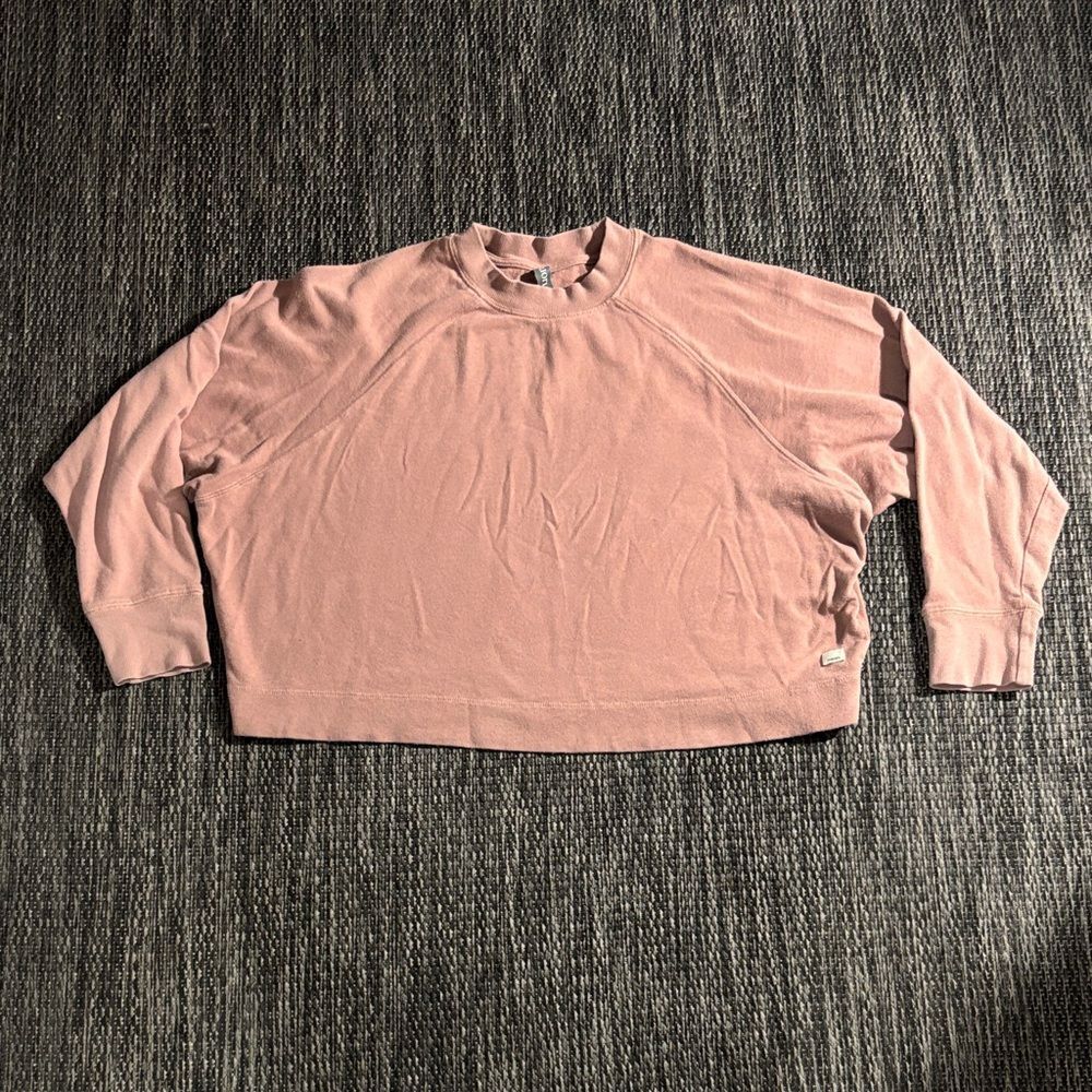 Vuori Sunnyside Crew Mauve Pink Size XS